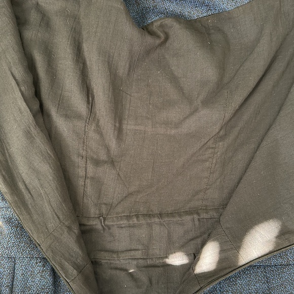 EUC - AXARA Paris sleeveless dark blue fine tweed midi dress. - Picture 10 of 14